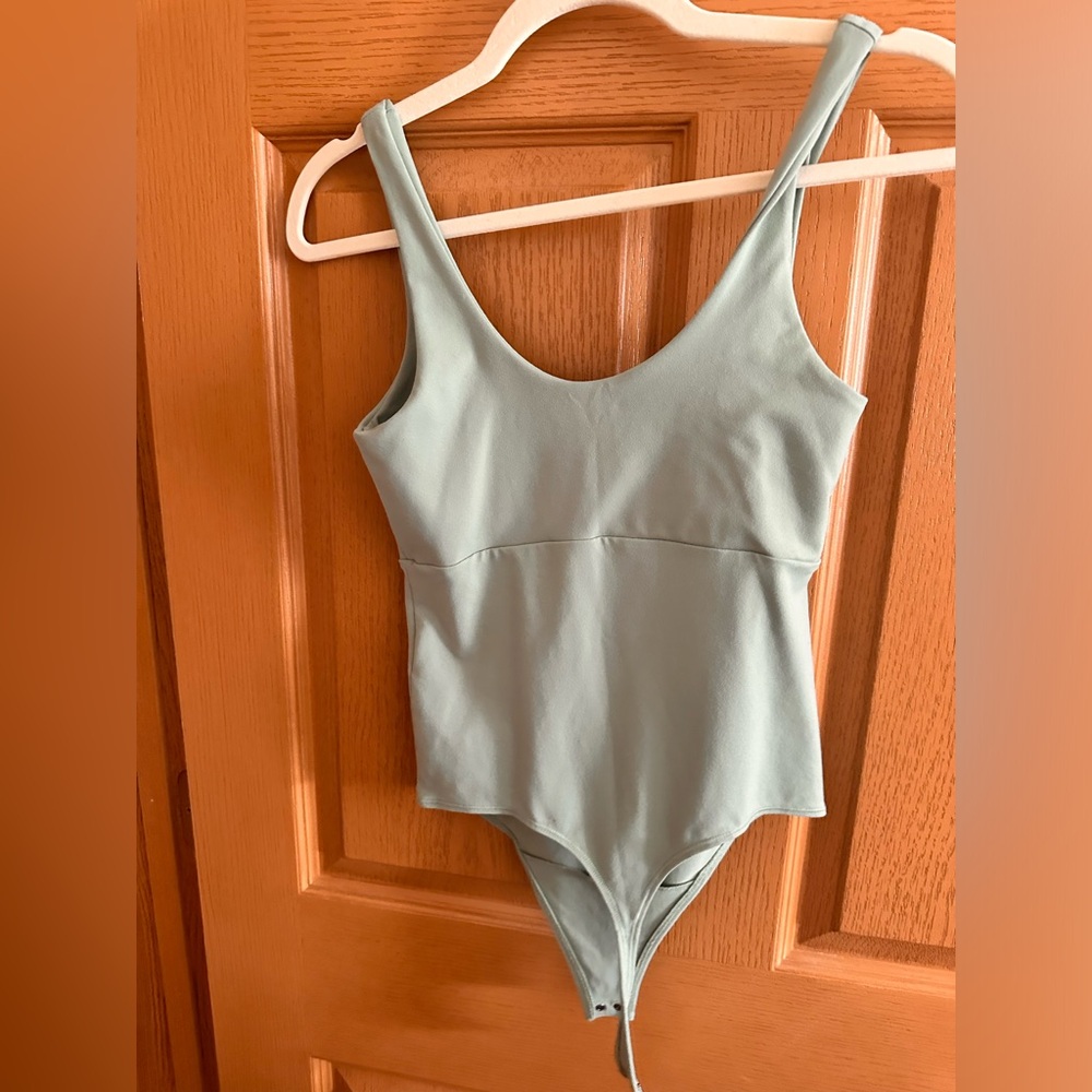 Abercrombie seafoam green body suit